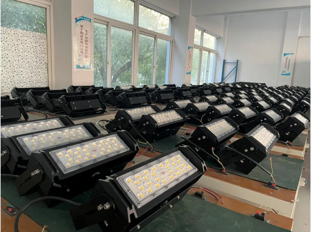 152lm/W 4000K High Performance 75W LED Flood Lights for Tunnel