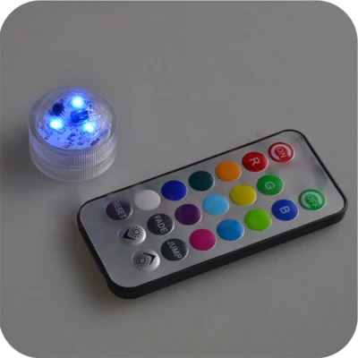 Mu Hotsale Shisha-Zubehör 3 cm und 7 cm RGB-LED-Batterie-LED-Beleuchtung